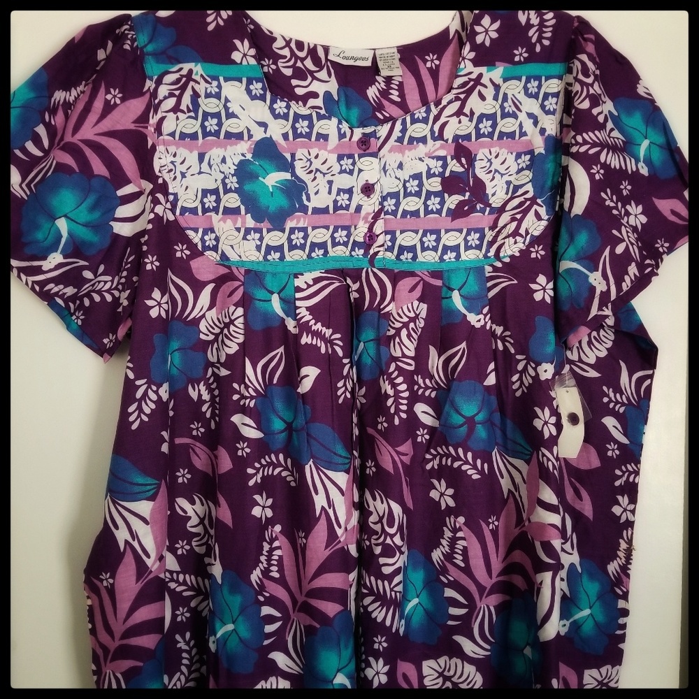 NWT • Hawaiian Style Muumuu • sz 3X